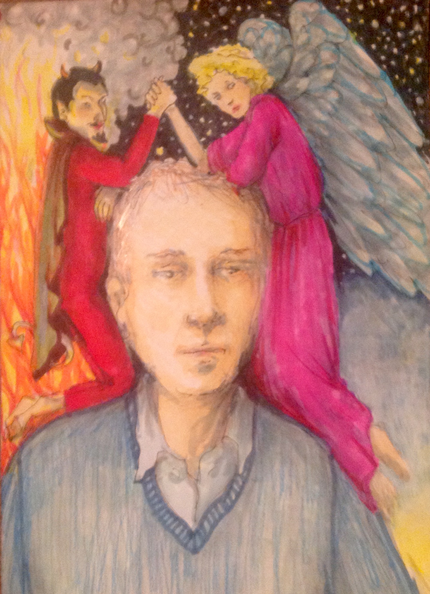 Et bilde på godt og ondt, 
av Jeanne Campbell.